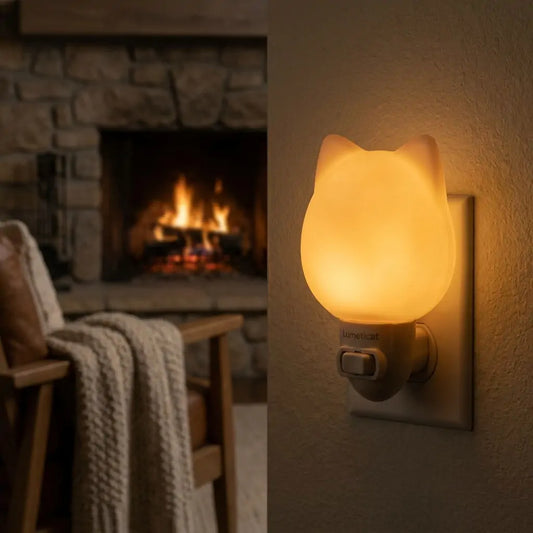 Lumeticat Hearth Dot Plug-In Light